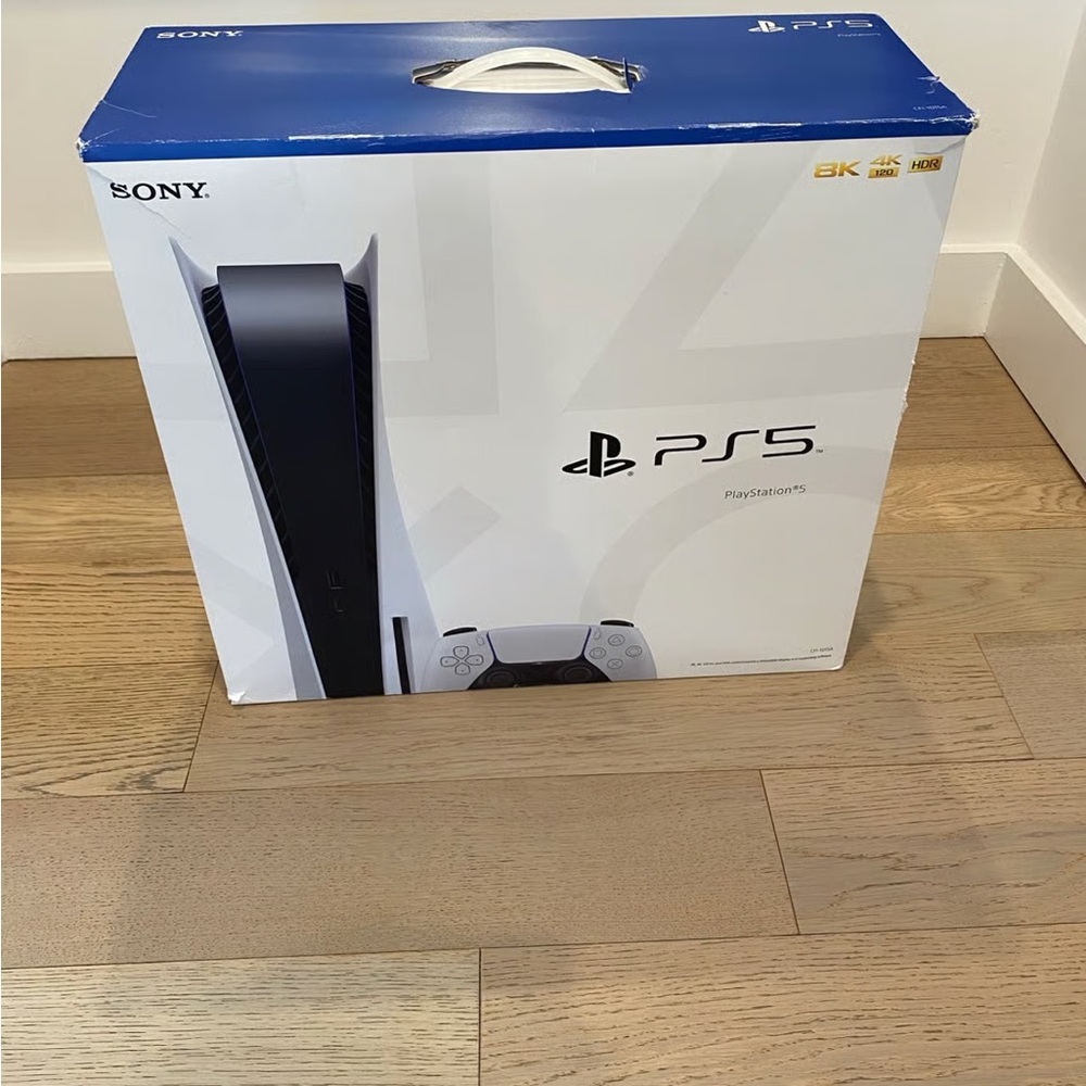 Sony PS5 Console - White and Black
